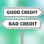 FICO score speaking on good credit and bad credit